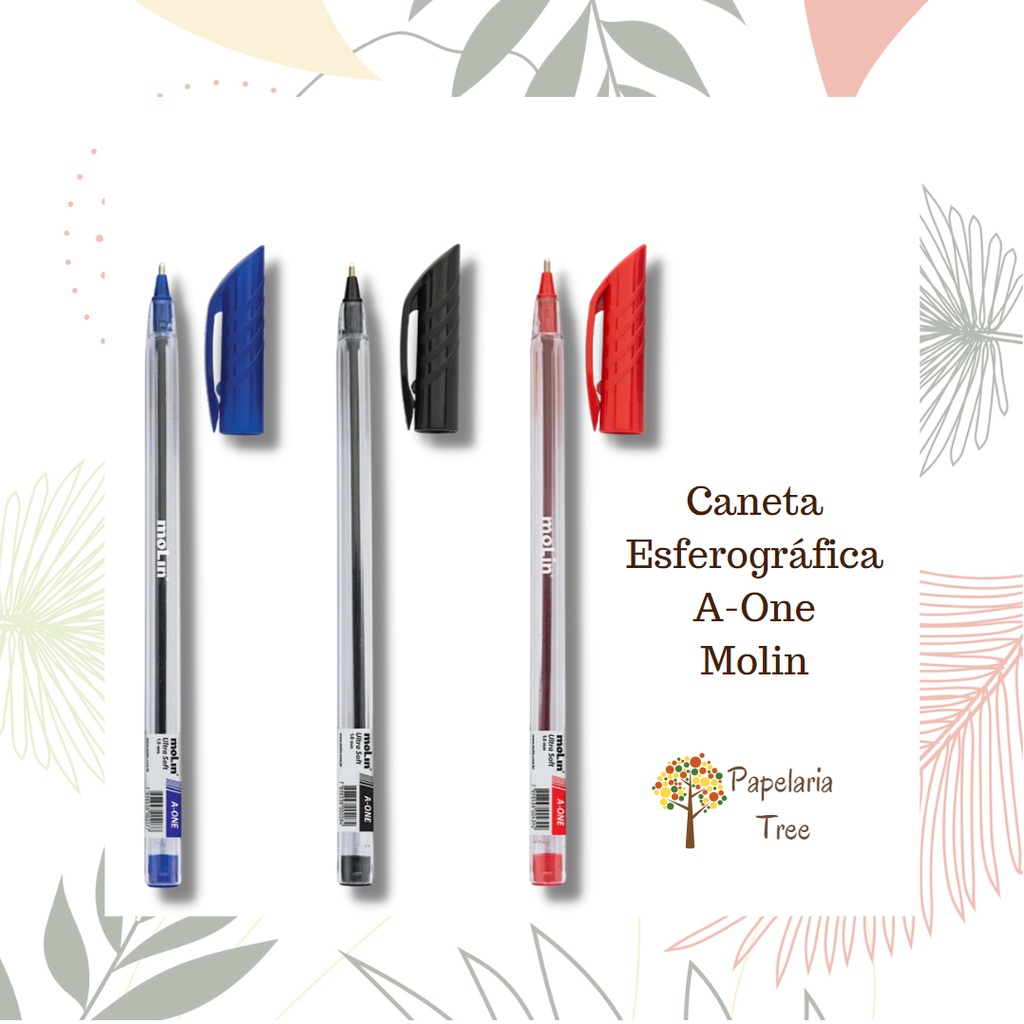 Caneta Esferográfica A-One fine 0.7 mm - Molin