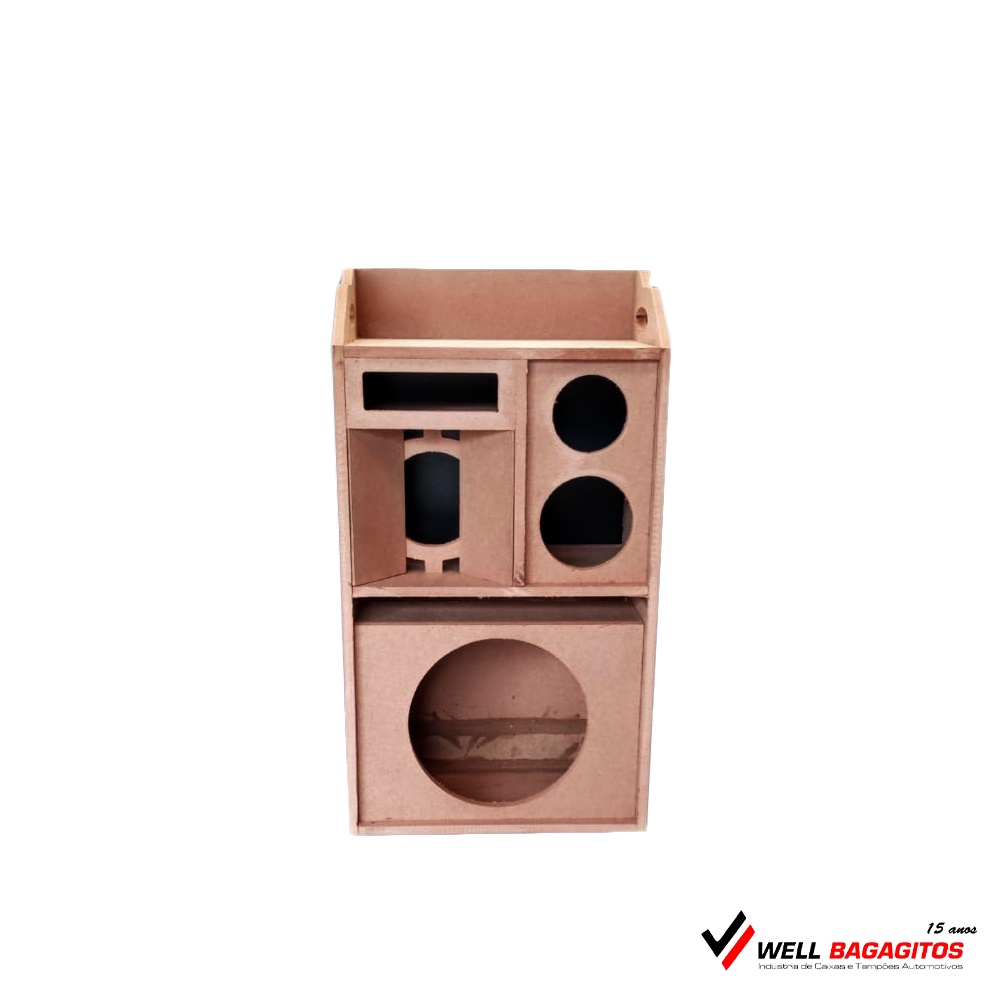 Caixa Bob Residencial 12 Trio C Medio 8 Mdf