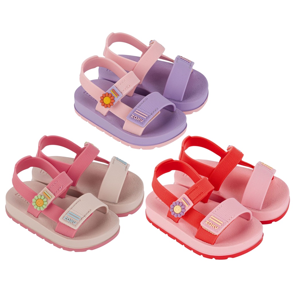 ⭐︎ナーニャ⭐︎ SANDALIA INFANTIL ZAXYNINA CONFETE 18820 | Shopee Brasil