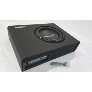 Caixa De Som Amplificada Automotiva Slim Subwoofer 8 Polegadas 200w Rms ...