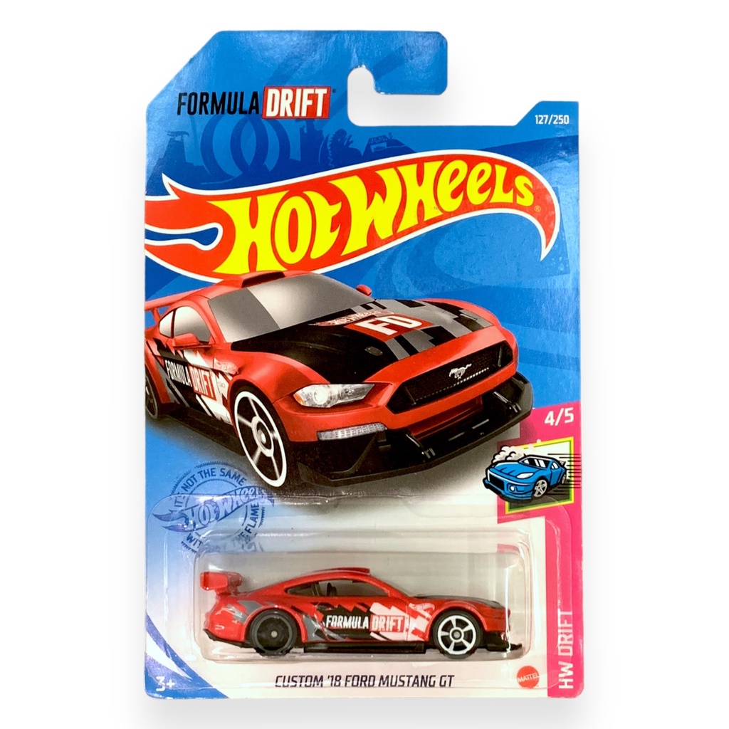 Hot Wheels 2025 - Ford Mustang GT Custom '18 - Édition Mustang 60, Modèle 211 - Neuf En Boîte !