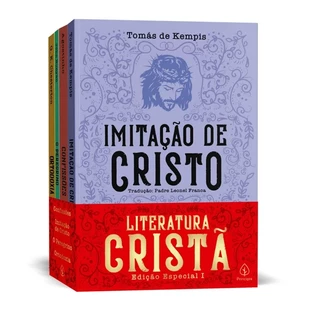 Box 4 Livros Literatura Cristã | Confissões | Ortodoxia | O Peregrino | Imitação de Cristo - Ciranda Cultural em Oferta na Shopee