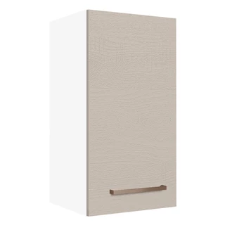 Armário de Cozinha Aéreo 35 cm 1 Porta Branco/Crema Agata Madesa em Oferta na Shopee