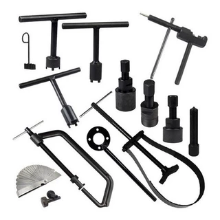 Kit Com 15 Ferramentas Especiais Para Motos Multimarcas