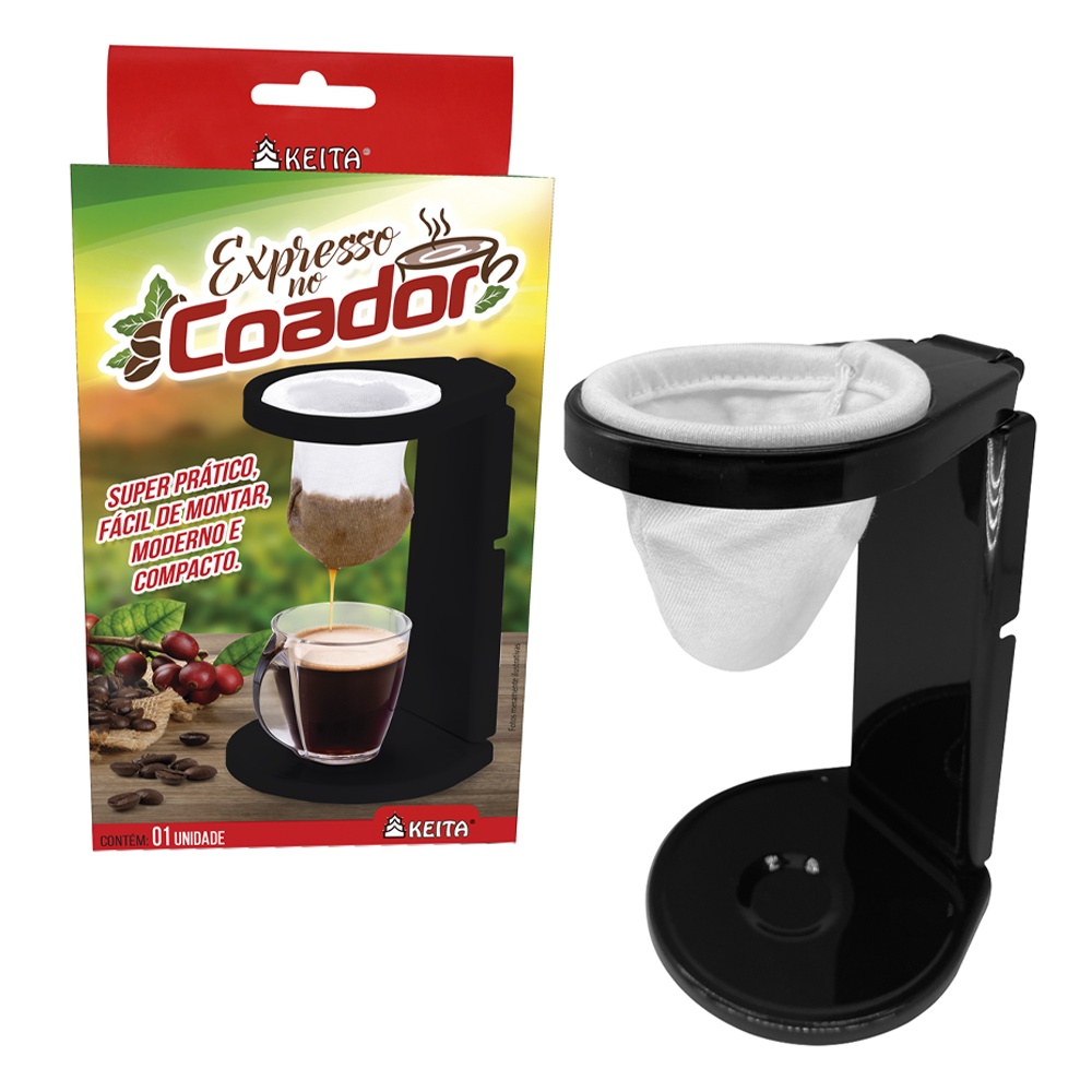 Mini Coador De Café Ou Chá Dobrável - Expresso No Coador - Keita ...