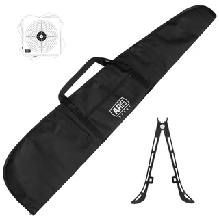 Bipé Dobrável AR15 SPORT Preto Universal com Capa Acolchoada e Alvos