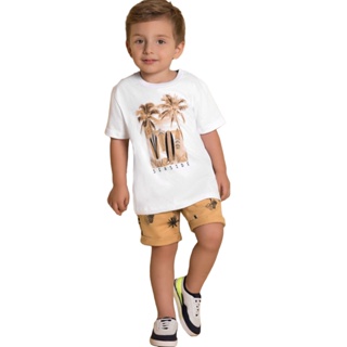 Conjunto Bebê Menino Verão Camisa Cambraia E Bermuda Moletinho Tropical 2  peças Tam M a GG - Paraíso - Loja de Roupa Infantil Para Meninas, Meninos e  Bebês