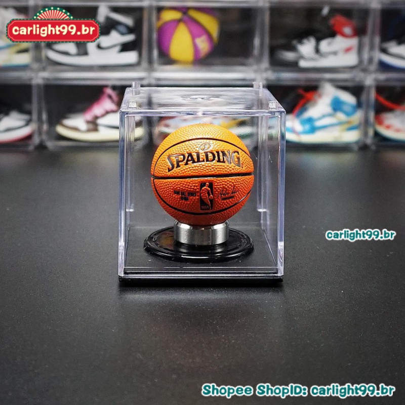 Adesivo Parede Bola Basquete Buraco 3d 65x65cm