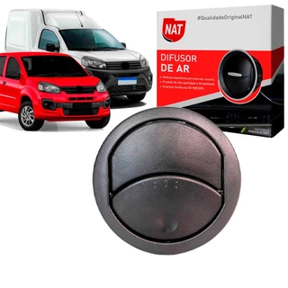 Difusor Saida De Ar Fiat Uno Vivace 2010 Até 2014 E Fiorino 2014 Até 2020