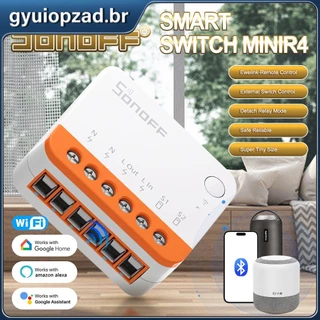 Sonoff Mini R4 Wifi Switch Inteligente Extreme Smart Home Módulo EWeLink Controle Remoto Com Alexa Google Alice