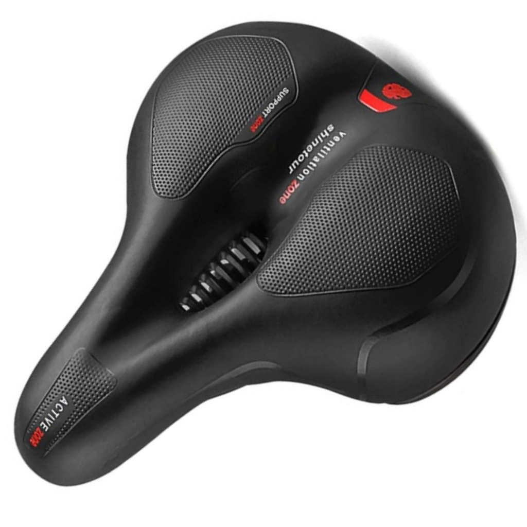 Banco de Bike Super Confortável Selim de bicicleta Vazado Mtb Com Faixa ...