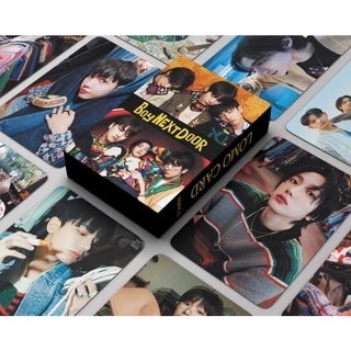 KPOP 55pcs/BOX BOY NEXT DOOR Photocards WHO LOMO Card Álbum De Cartões Postais Cartão De Coleção
