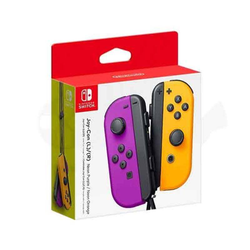 Nintendo Switch chiSwitch Nintendo Switch Joy-Con(L) Nintendo Switch Joy-Con [L/R] Neon Roxo | Laranja Orange