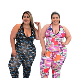 Macacao ginastica plus store size