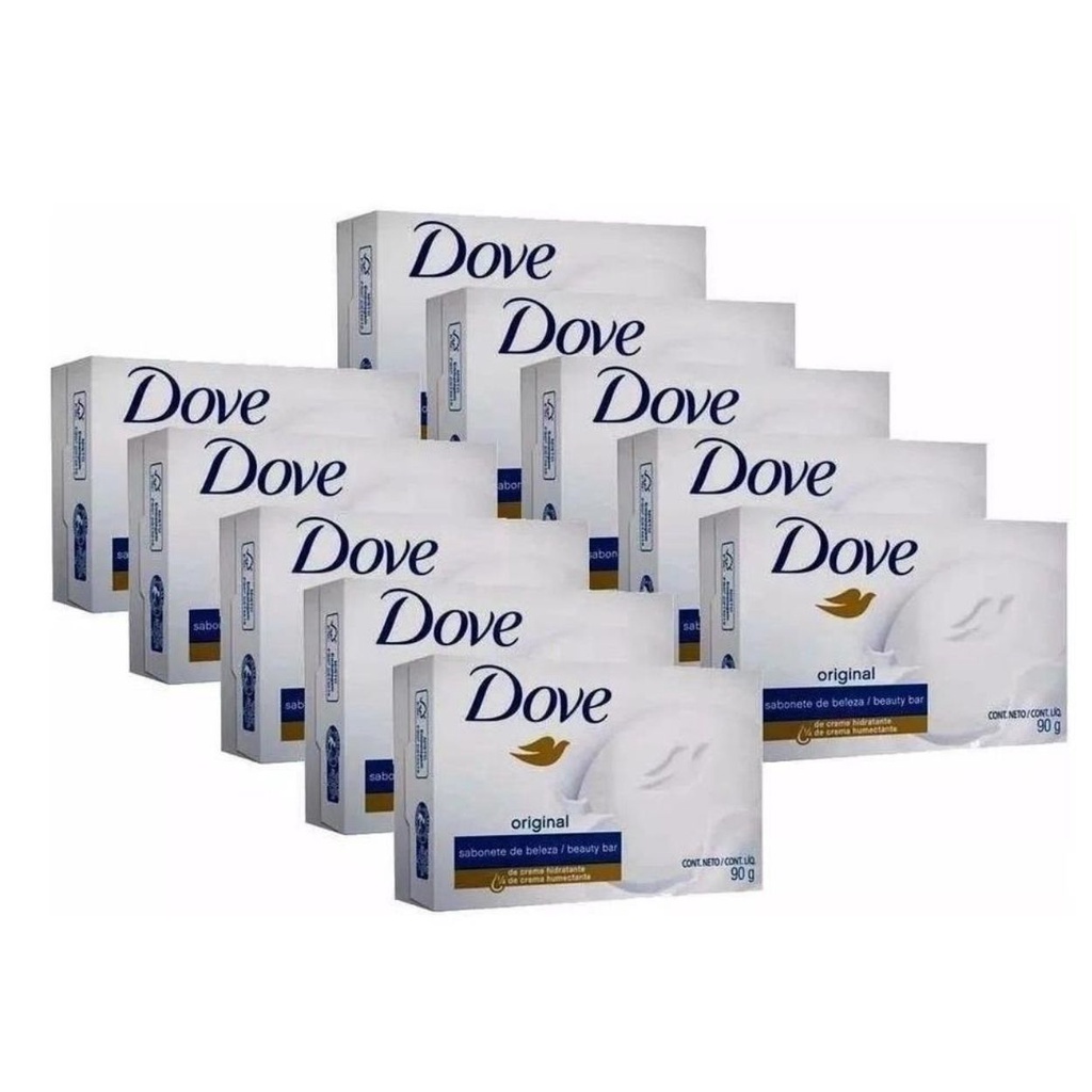 KIT C/10 Sabonete Dove Original 90g