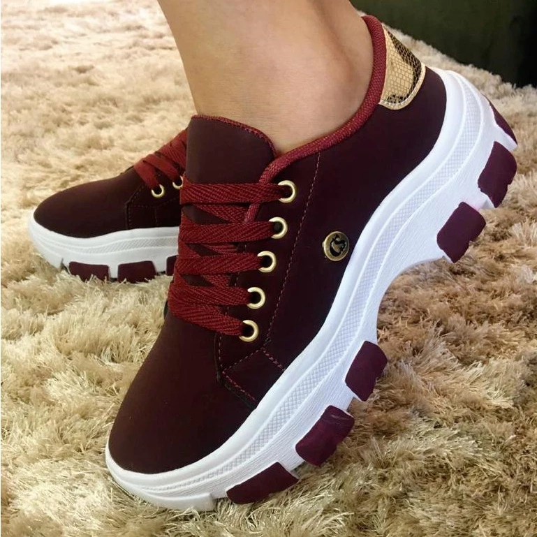 Tênis feminino PLATAFORMA lindo 4.0