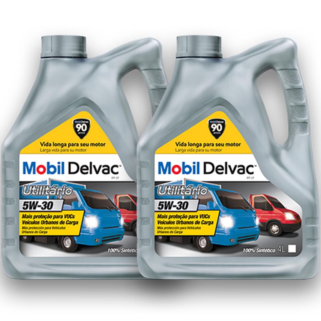 Oleo Motor Diesel 5w30 Sintetico Mobil Delvac MX LD Galao 8L | Shopee ...