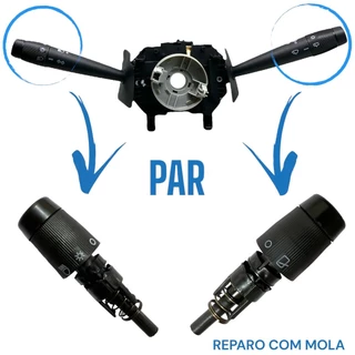 PAR Reparo Chave De Seta Palio Uno LADO LIMPADOR E FAROL