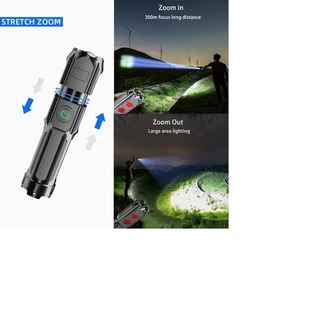 Lanterna Led 100000 Lúmen Tático Z Poderosa Recarregável