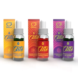 Clito Gel Lubrificante Excitante em Gotas 17 ml - Sexy Fantasy