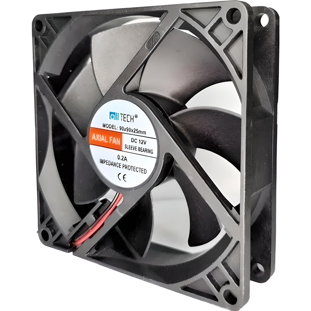 04 X Ventilador Cooler Ventoinha 90x90x25mm 12v