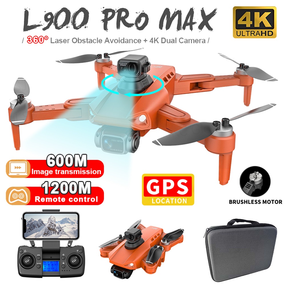 KBDFA 2023 drone 4K Profissional L900 Pro SE & amp ; MAX 5G GPS HD ...