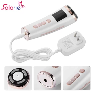 Salorie Mini Hifu EMS Microcorrente Instrumento De Beleza Rf Máquina De Elevação Da Pele Ultra-Sônico De Aperto Com Massajador Facial De 3 Cores