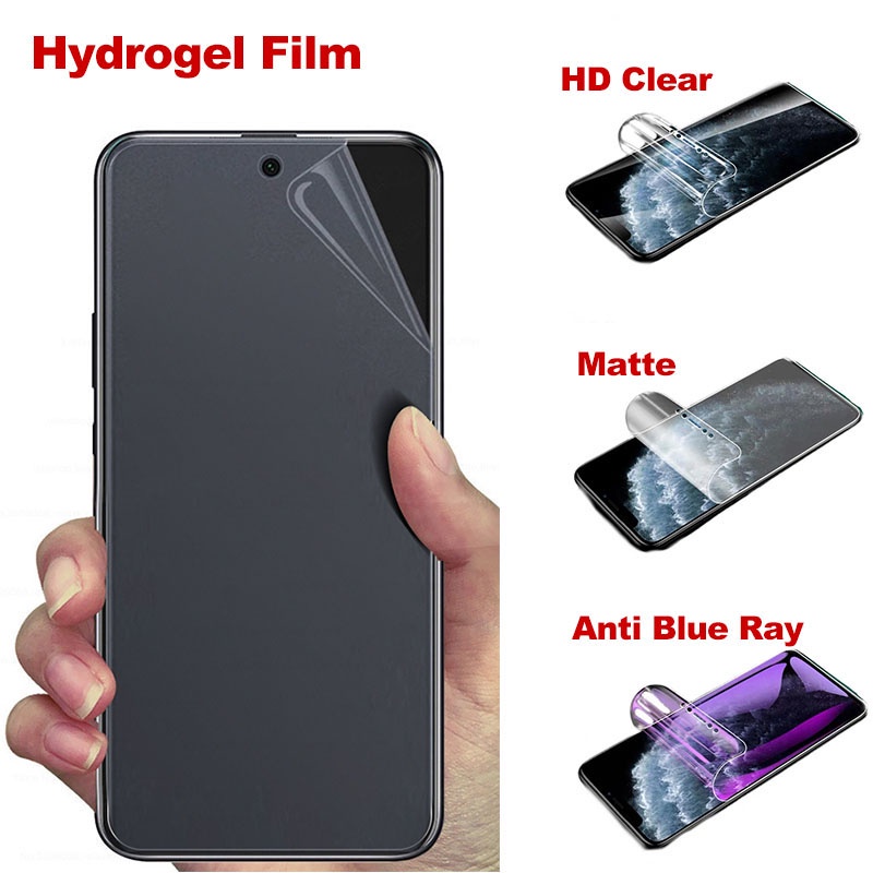 Para Xiaomi Poco M6 Plus M6 Pro 5G M5 M5S X6 Neo X5 F5 F6 Protetor De Tela Filme Hidrogel Macio E Não De Vidro
