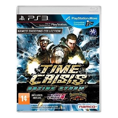 Time Crisis Razing Storm PS3 Usado Nota Fiscal Midia Fisica