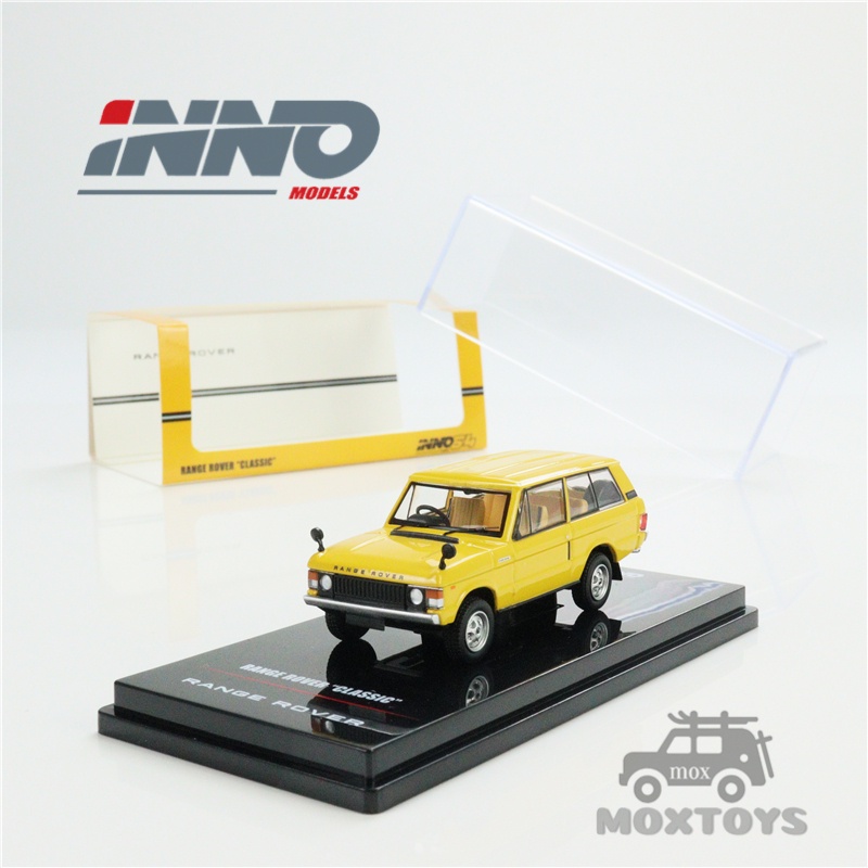 INNO 1 : 64 RANGE ROVER CLASSIC Modelo De Carro Diecast Amarelo Sanglow ...