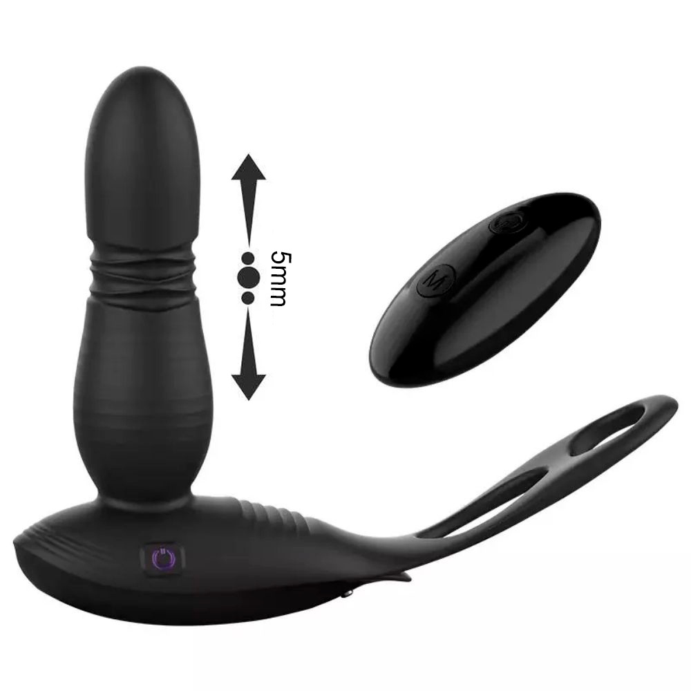 Massageador de Próstata Com Controle Remoto