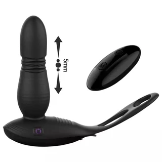 Massageador de Próstata Com Controle Remoto