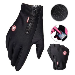 Luva Para Moto Impermeável Touch Motoqueiro Bicicleta Bike