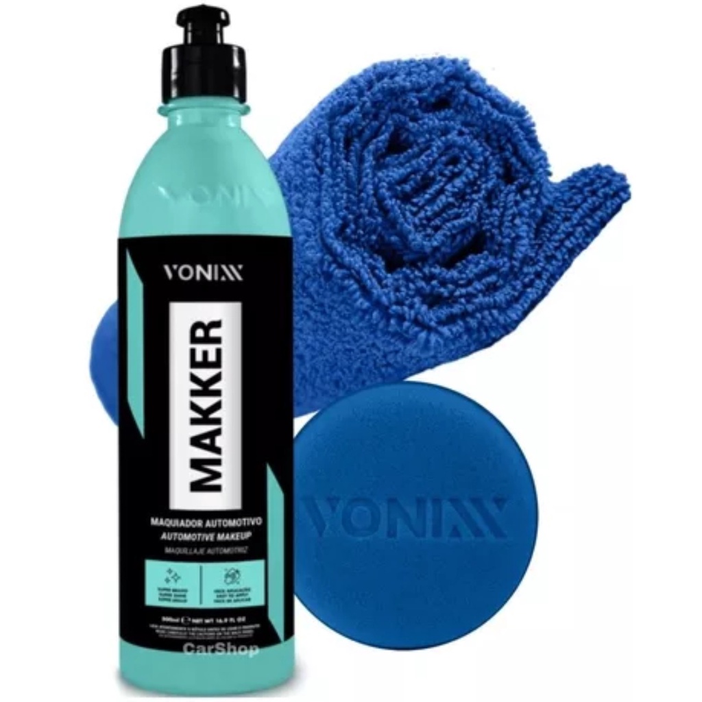 Makker Maquiador Automotivo Vonixx Aplicador Pano