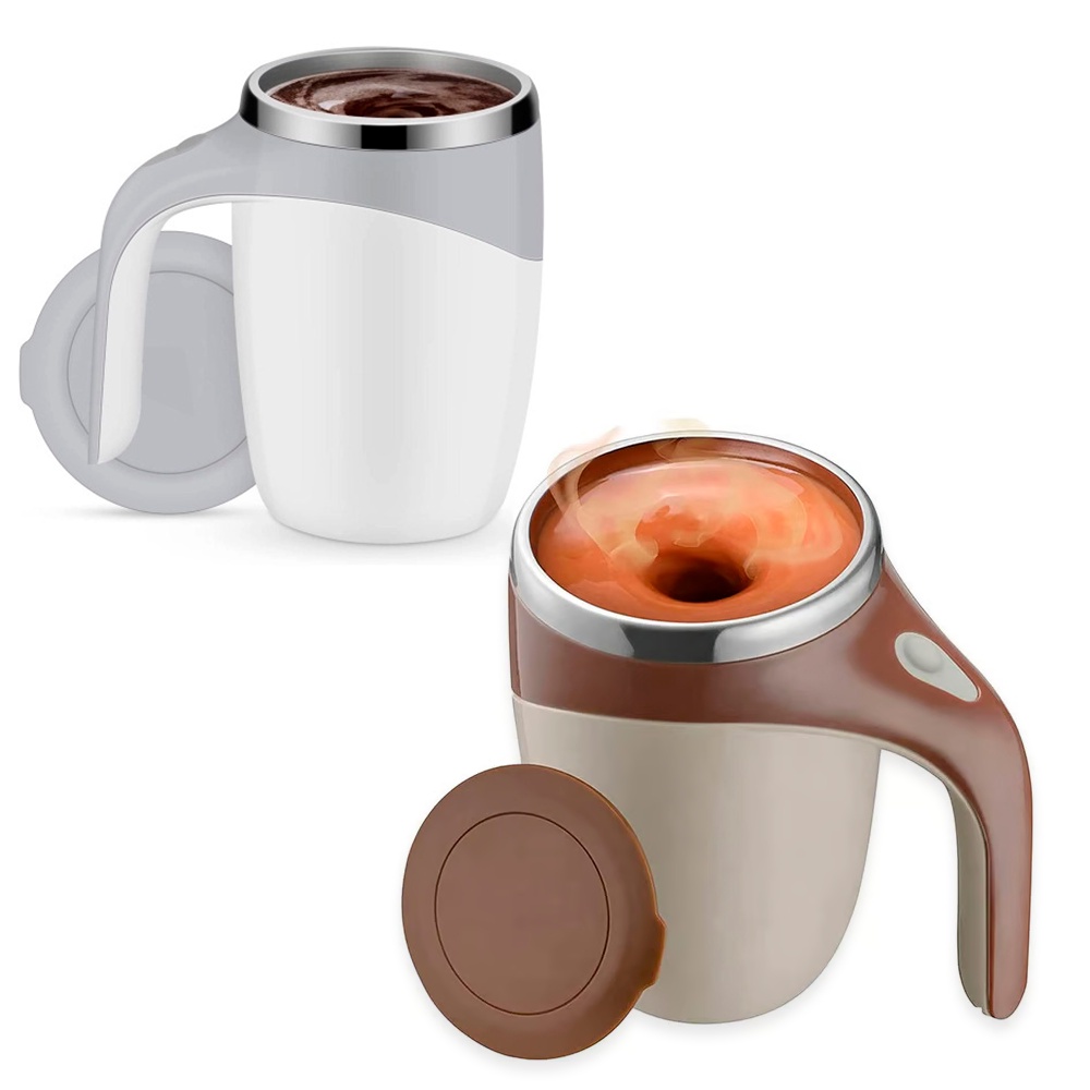 Caneca Mixer Inox Automática Elétrica Misturador 380ml