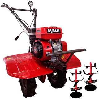 Motocultivador Gasolina 4T 7.0 HP 212CC EV790R EVALD em Oferta na Shopee