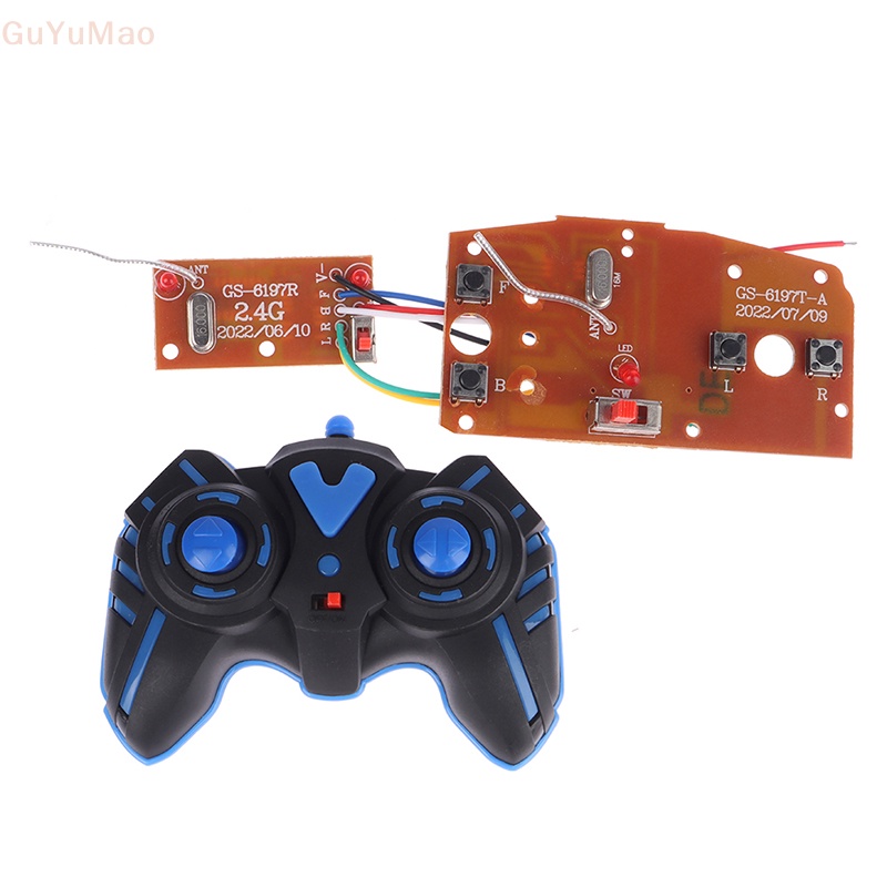 (gGUYU) 4CH RC Circuito De Controle Remoto Para Carros Peças De Placas De Impresso Transmissor E Receptor BR