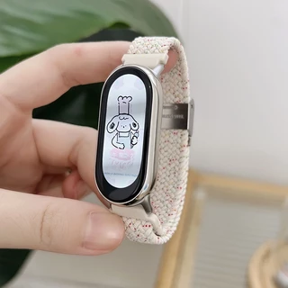Xiaomi Mi Band 8 7 6 5 4 3 Pulseira De Nylon Trançado Ajustável Multicolor Para band8 6 7