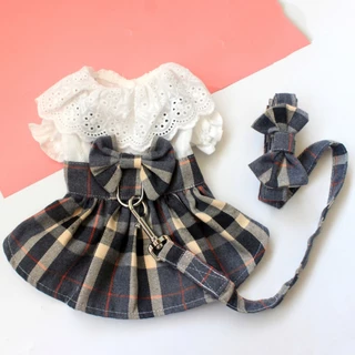 Vestido De Cachorro Gato Verão Confortável Primavera