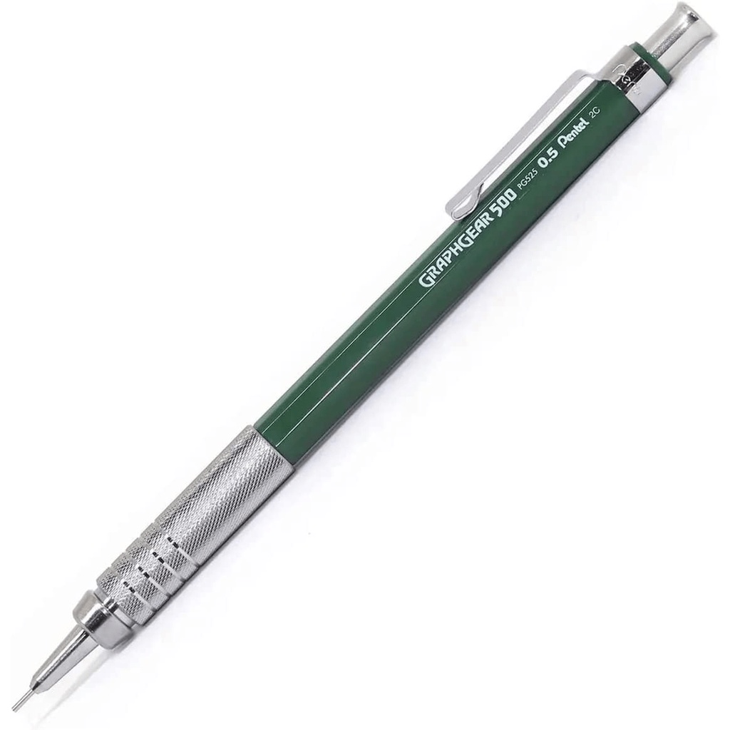 Lapiseira Técnica Pentel Graphgear 500 0.3, 0.5, 0.7, 0.9
