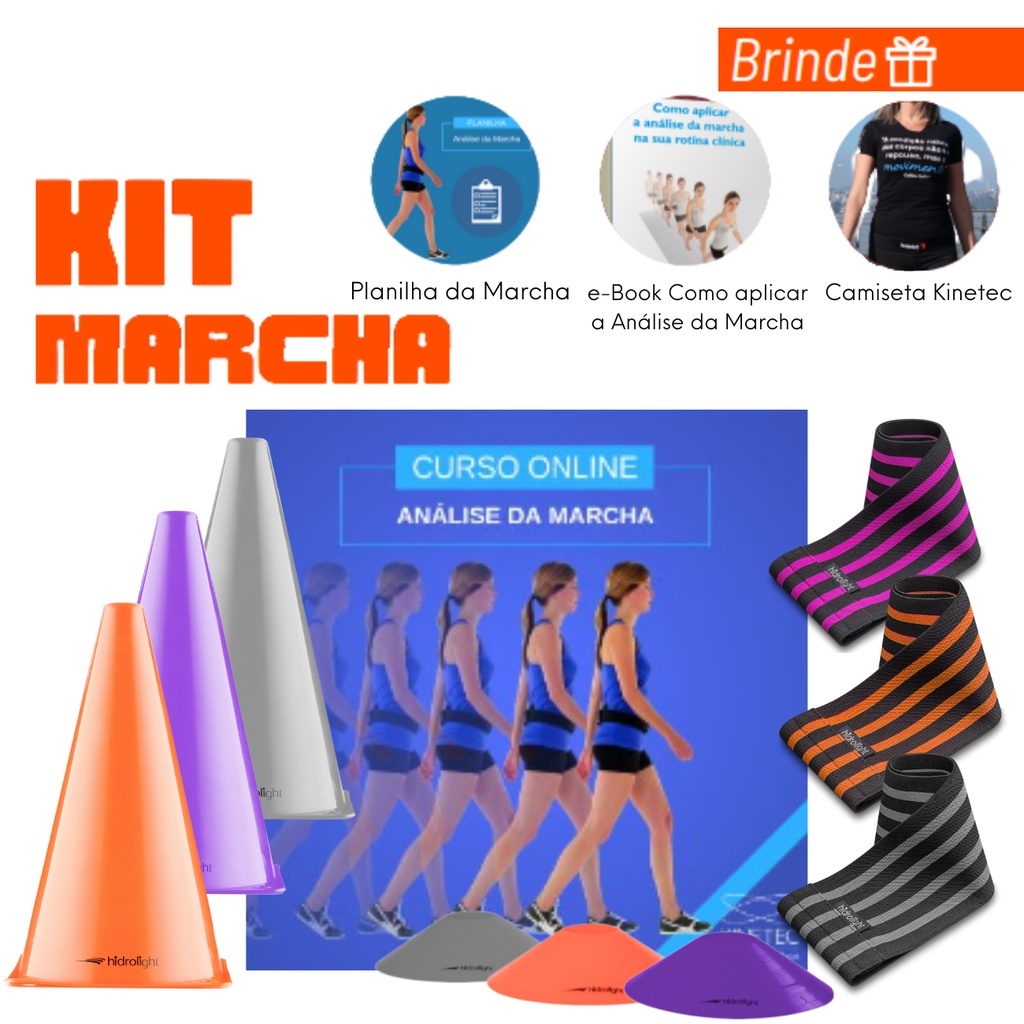Kit de Treinamento de Marcha: Cone de Exercícios, Chapéu Chinês e Hip ...
