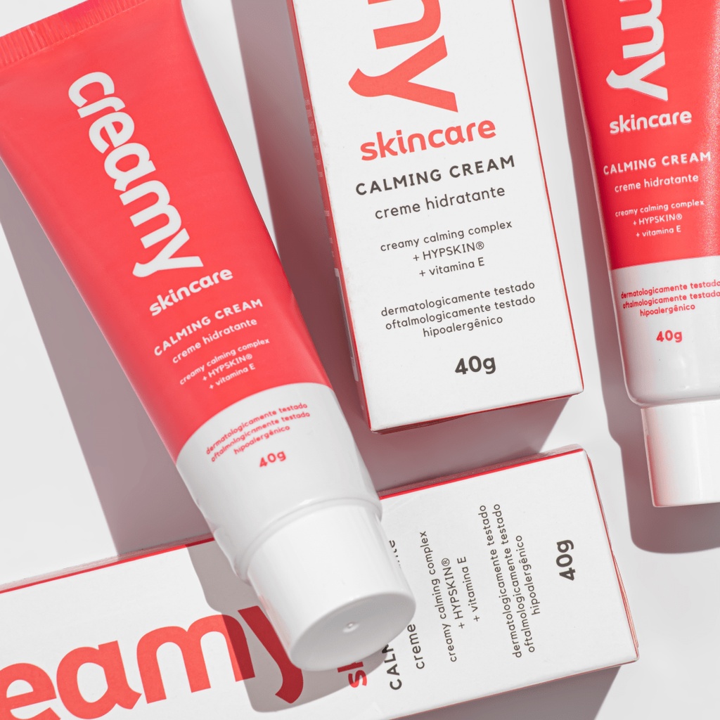 Creamy Hidratante Facial Calming Cream Skincare 40g | Shopee Brasil