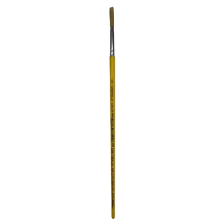 Pincel Artístico Redondo Cerdas Brancas cabo Longo C519 - Nº 10