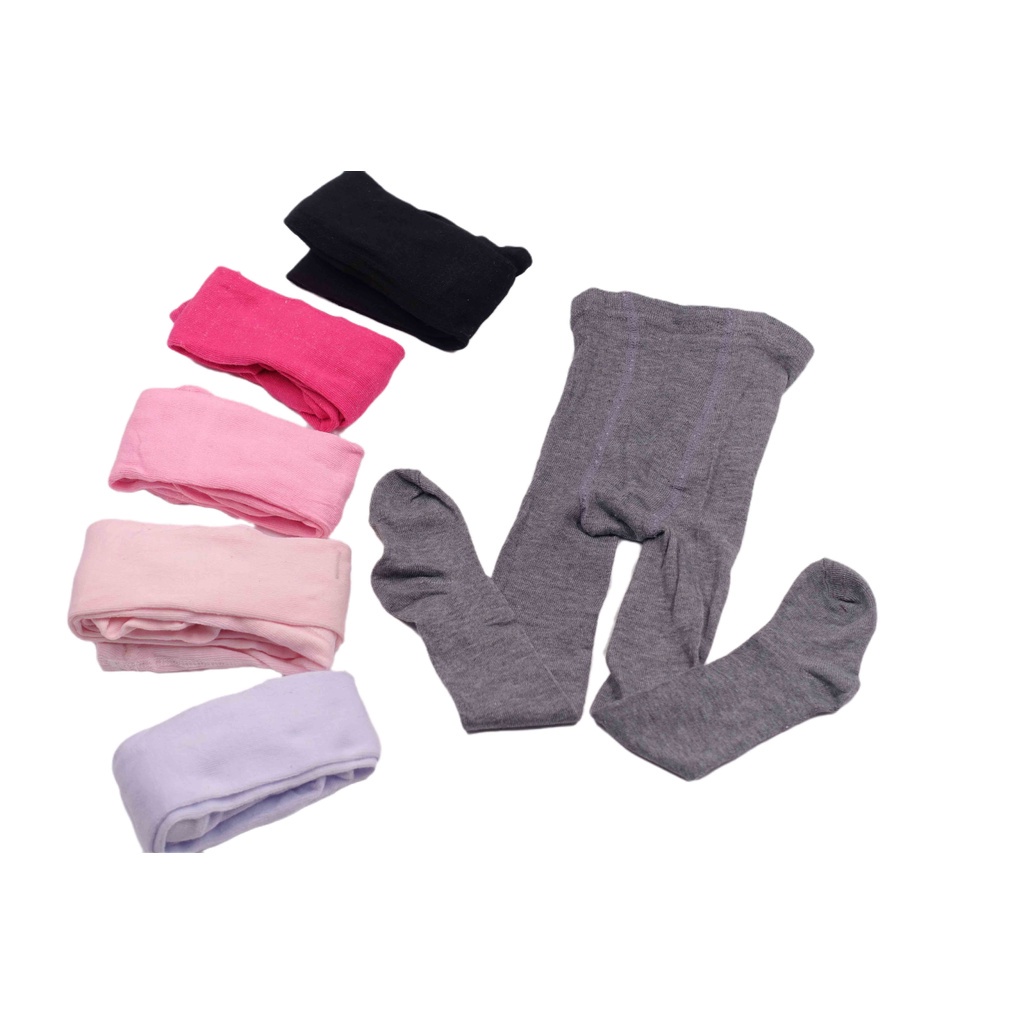 Meia Calça Infantil Lisa - Fio 80 / Diversas cores!