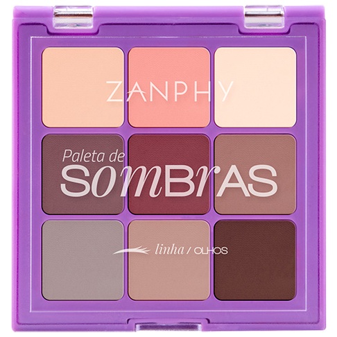 Paleta Sombra Zanphy Linha Olhos - Ref. 02