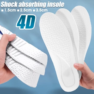 Altura Elevador Silicone Absorção De Choque Palmilhas Elevadas De Alta Elasticidade Memória Esponja Calcanhar Inserção Almofadas De Invisível Confortável Elevação Almofada Unisexo Suave