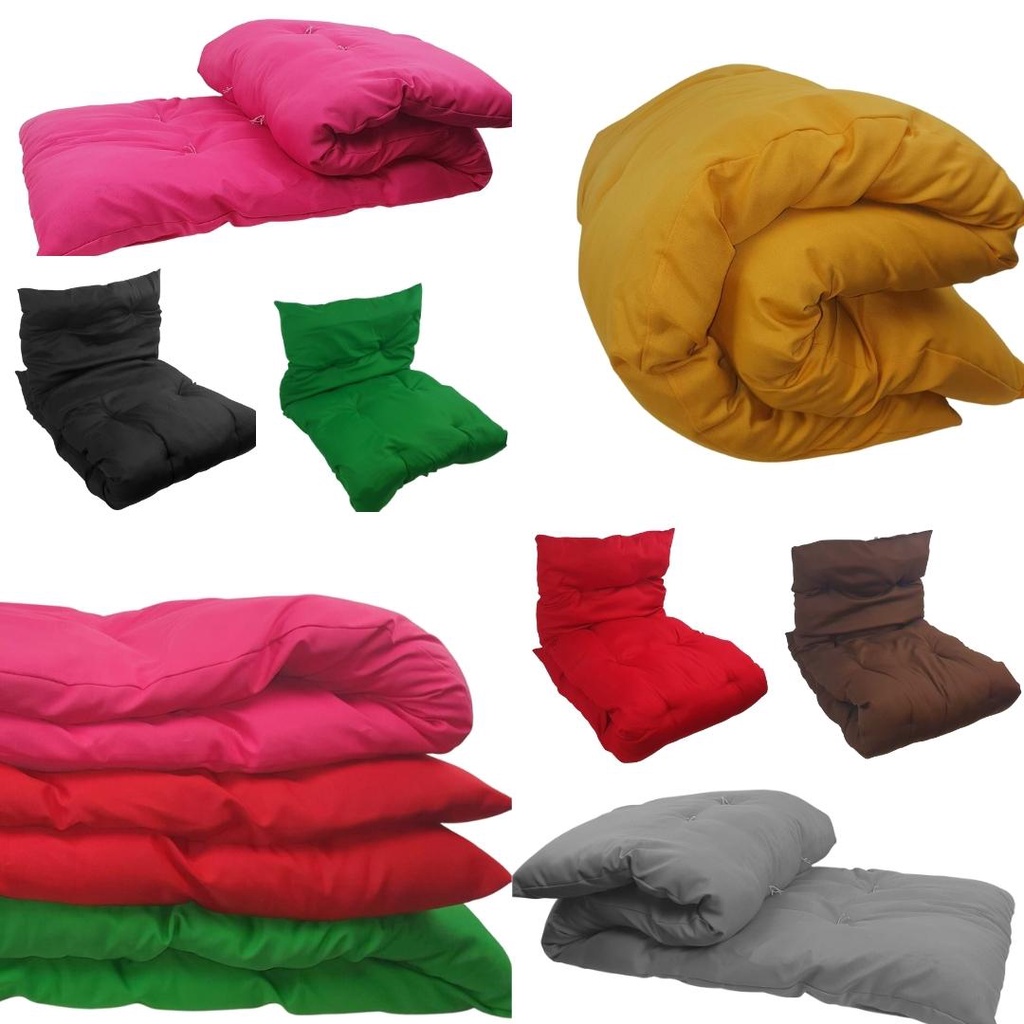 Futon de Sofá 60x170cm Almofadão Banco Cadeira Sofá Pallet Grandão Cheio Fofinho Macio Varanda Coberta