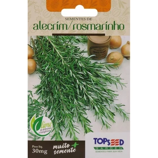 Sementes de Alecrim Rosmarinho 30mg - Topseed Linha Tradicional