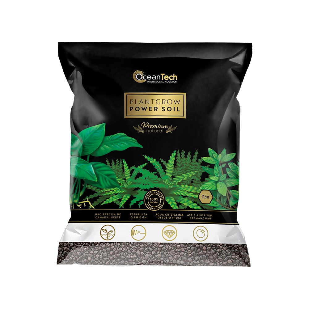 Substrato Fértil Para Plantados Plant Grow Power Soil 2,5kg