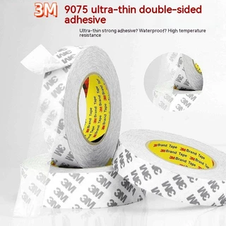 3M9075 Fita Dupla Face Super Forte , Ultra Fina , Resistente A Alta Temperatura 0.08mm 3m